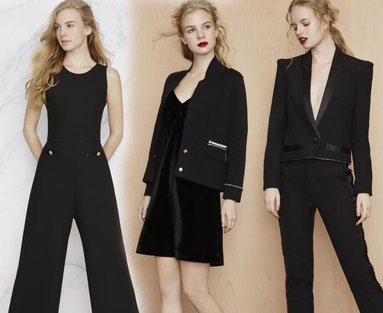 ชุดทำงานสีดำ