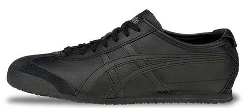 รองเท้าผ้าใบสีดําล้วน