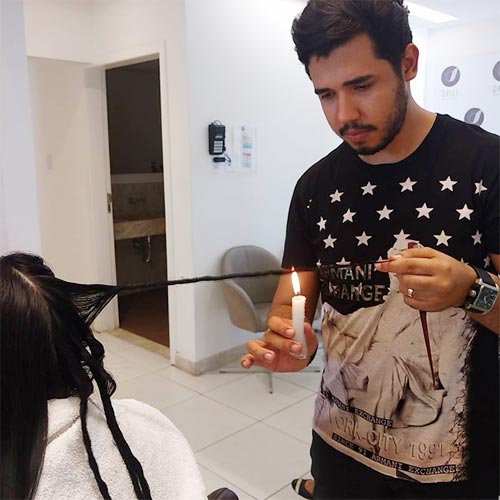 วิธีแก้ผมแตกปลาย