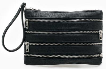 กระเป๋าคลัทช์สีดำ