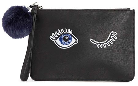 กระเป๋าคลัทช์สีดำ