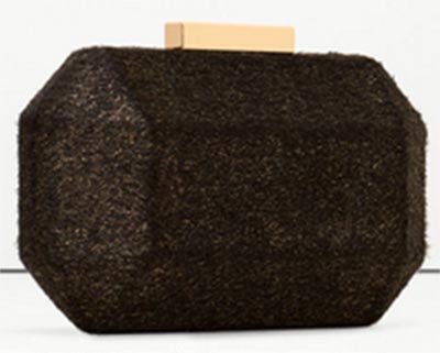 กระเป๋าคลัทช์สีดำ