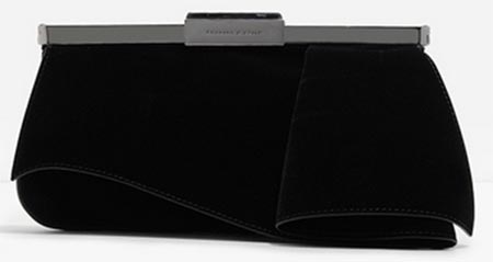 กระเป๋าคลัทช์สีดำ