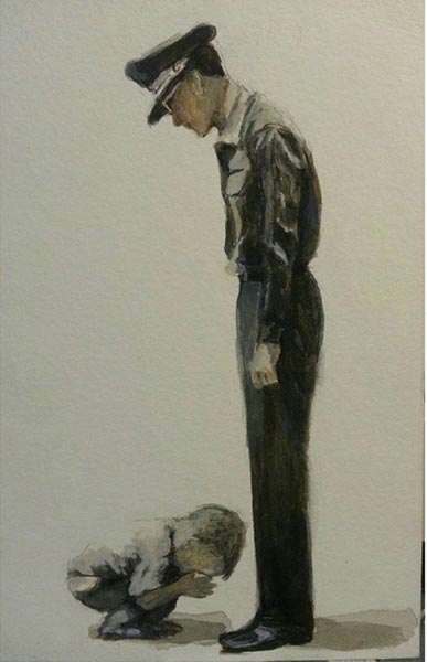 เหมี่ยว ปวันรัตน์ วาดภาพในหลวง ร.9