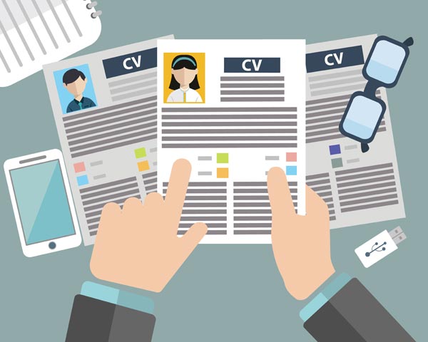 เขียนจดหมายสมัครงาน