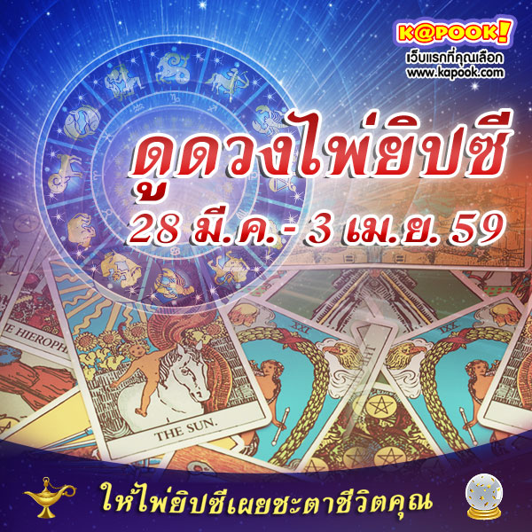 ดูดวงไพ่ยิปซี 12 ราศี
