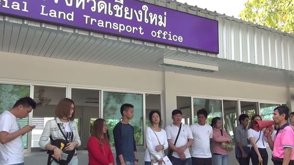 นักท่องเที่ยวชาวจีนแห่สอบใบขับขี่ที่เชียงใหม่