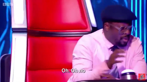 วิล ไอ แอม เหวอสุด พลาดโดนปุ่มหันเก้าอี้มาหาผู้เข้าแข่งขัน The Voice 
