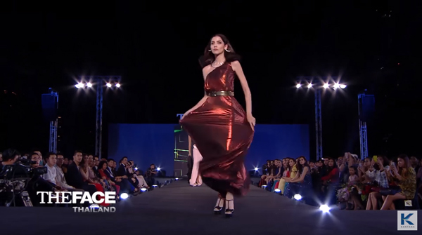 จีน่า The Face รอบ Final Walk