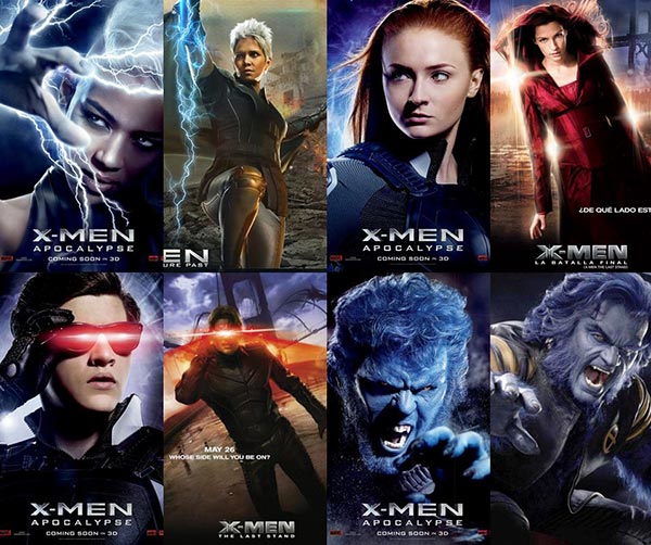 x-men apocalypse ตัวละคร