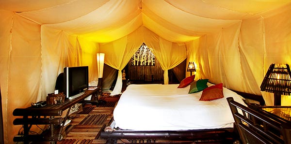 ที่พักนอนเต็นท์