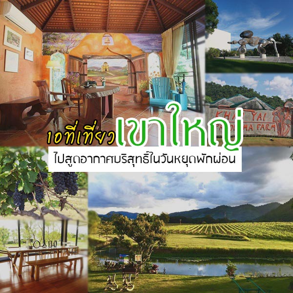10 ที่เที่ยวเขาใหญ่ ไปสูดอากาศบริสุทธิ์กัน
