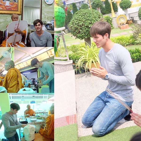 ดาราทำบุญ วันมาฆบูชา