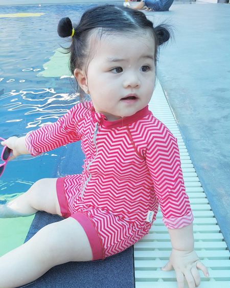 น้องบีลีฟ ลูกสาวตั๊ก บริบูรณ์