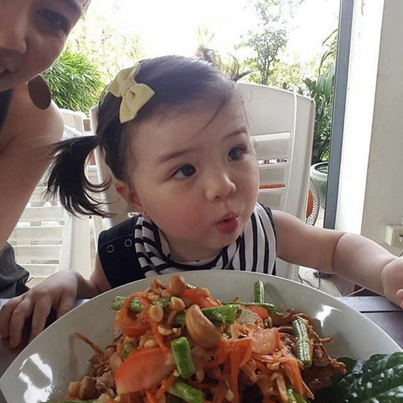 น้องบีลีฟ ลูกสาวตั๊ก บริบูรณ์