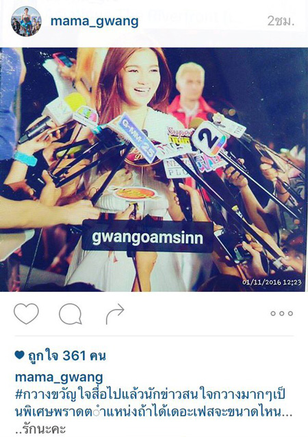 แม่กวาง The face