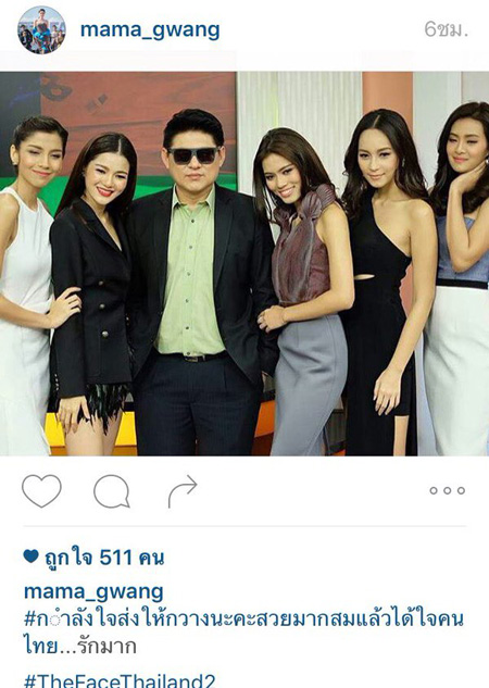 แม่กวาง The face