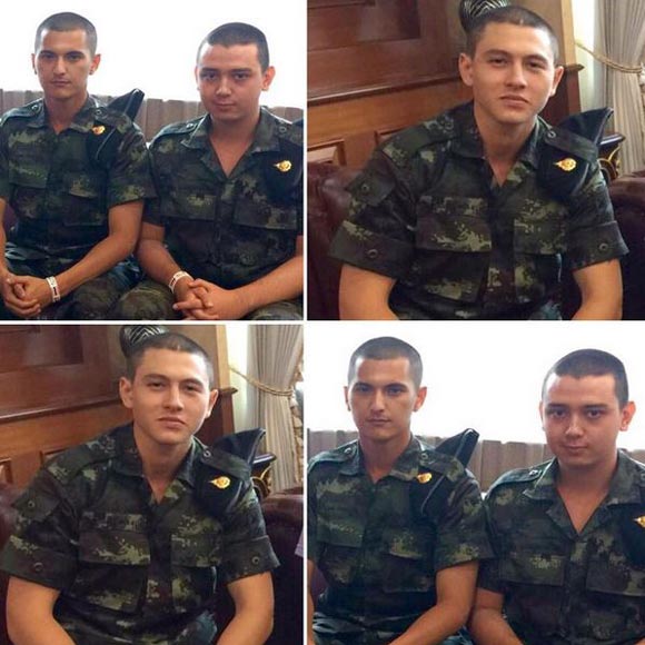 ชิน ชาโน กวิน 3.2.1 ชุดทหารลายพราง