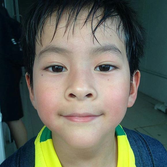 น้องคีตะ ลูกชาย ลีโอ พุฒ