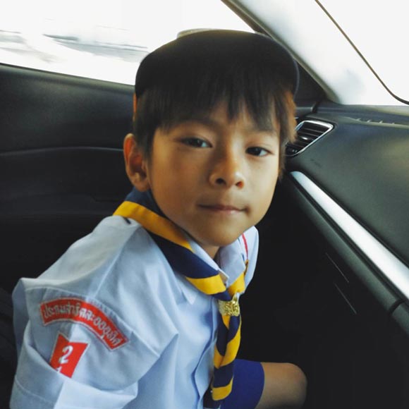 น้องคีตะ ลูกชาย ลีโอ พุฒ