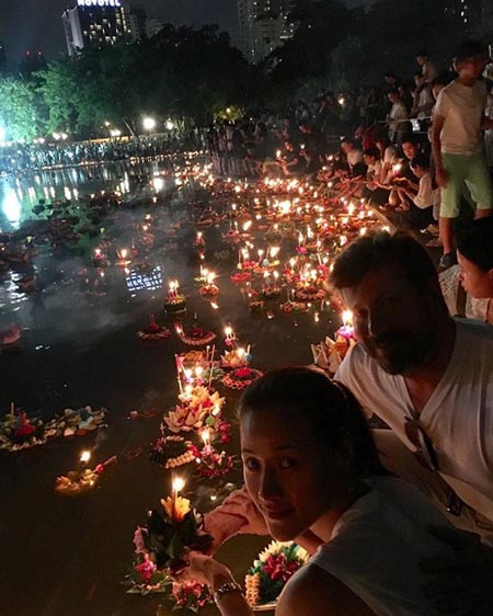 น้ำฝน กุลณัฐ ท้อง