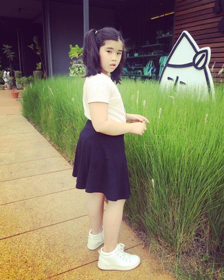 น้องไอริ ลูกสาว ปูเป้ รามาวดี