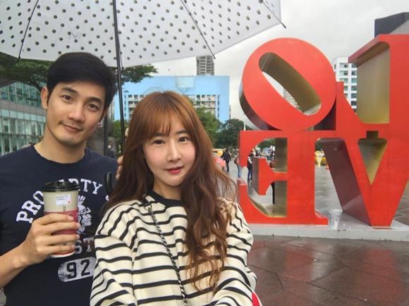 อ้วน รังสิต ควงแฟนสาวเกาหลีเที่ยวเขาใหญ่