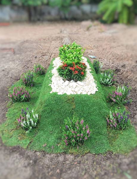 เบลล่า ราณี ตกแต่งหลุมศพคุณพ่อ