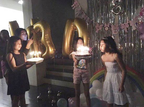 วันเกิดน้องแพรว ลูกบ๊วย ตุ๊ก