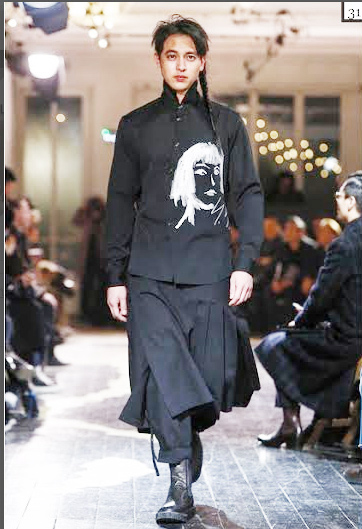 เจมส์ จิรายุ เดินแบบงาน Paris Men Fashion week 2016,