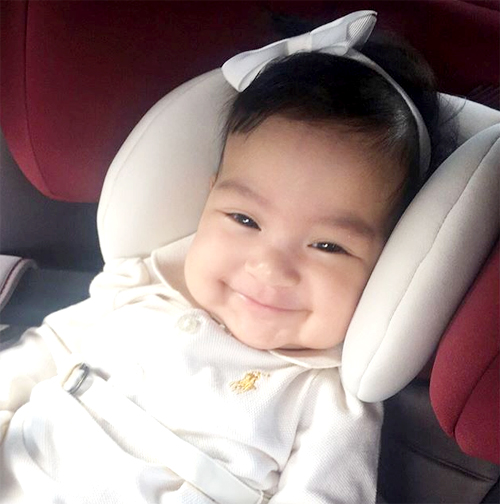 น้องกาย่า ลูกสาว เปิ้น นิว