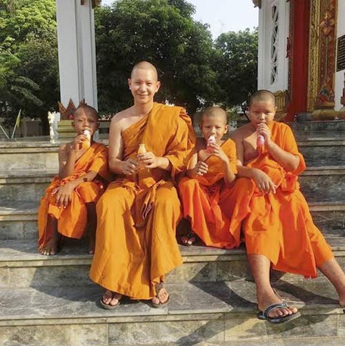 ไอซ์ ศรัณยู บวช