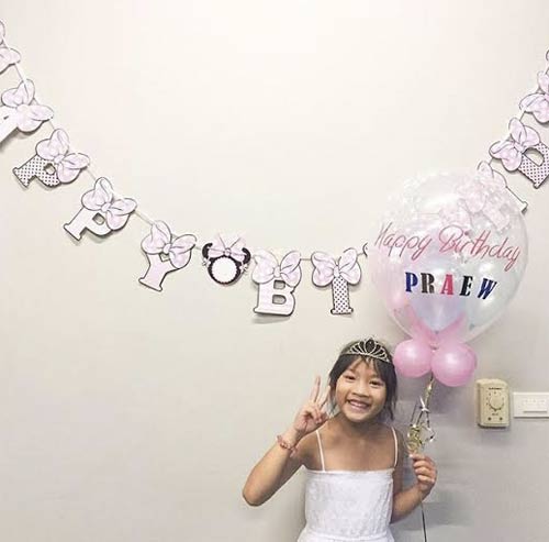 วันเกิดน้องแพรว ลูกบ๊วย ตุ๊ก