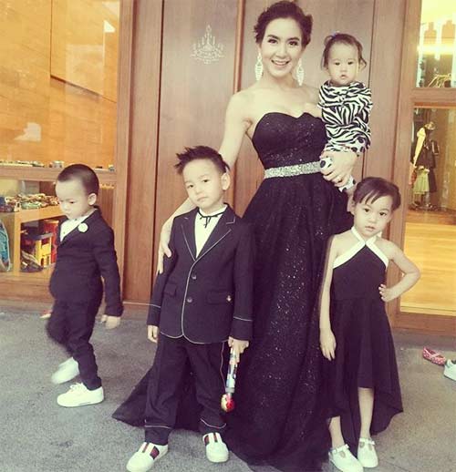 พลอย ชิดจันทร์ น้องชิลิน น้องชิโน่ น้องชิลี่ น้องชีต้า