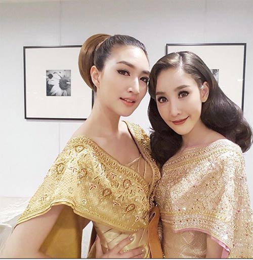 แตงโม ภัทรธิดา เดินแบบชุดไทย