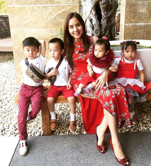 พลอย ชิดจันทร์ น้องชิลิน น้องชิโน่ น้องชิลี่ น้องชีต้า