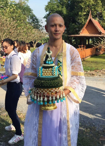 กัน เดอะสตาร์ บวช 