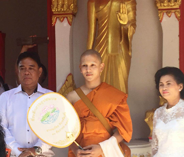 กัน เดอะสตาร์ บวช 