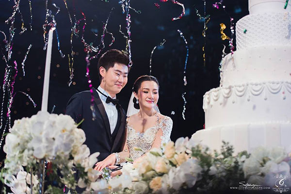 เอ็ม บุษราคัม แต่งงาน