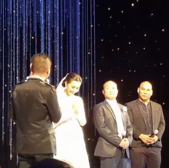 แก๊ง 3 ช่า งานแต่งเอ็ม บุษราคัม 