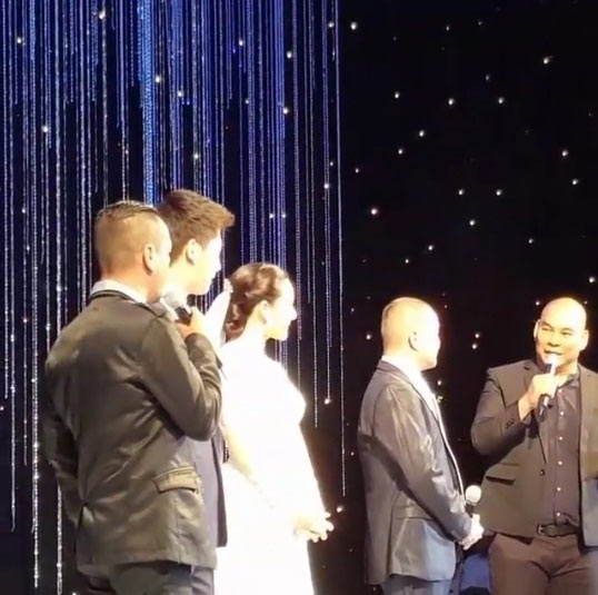 แก๊ง 3 ช่า งานแต่งเอ็ม บุษราคัม 