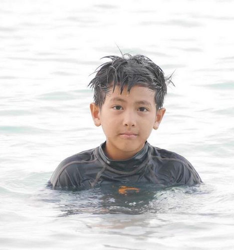 น้องแม็ค ลูกชายแหม่ม คัทลียา 