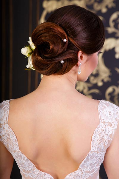 ทรงผมเจ้าสาวงานเช้า