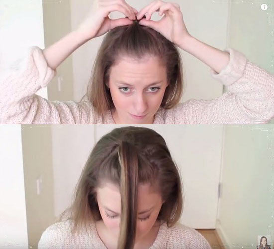 วิธีถักเปีย