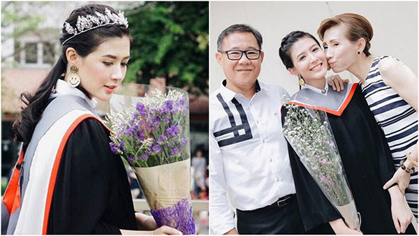 ทรงผมรับปริญญาดารา