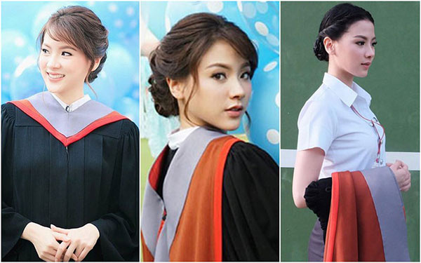 ทรงผมรับปริญญาดารา