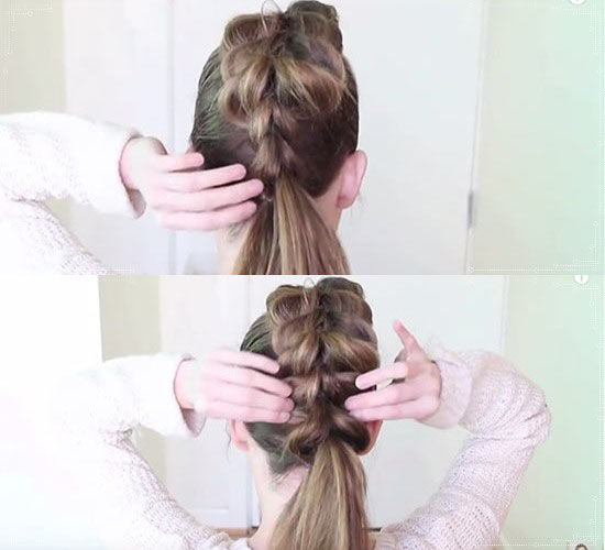 วิธีถักเปีย