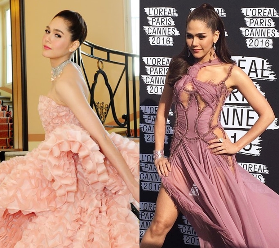 ชมพู่ เมืองคานส์