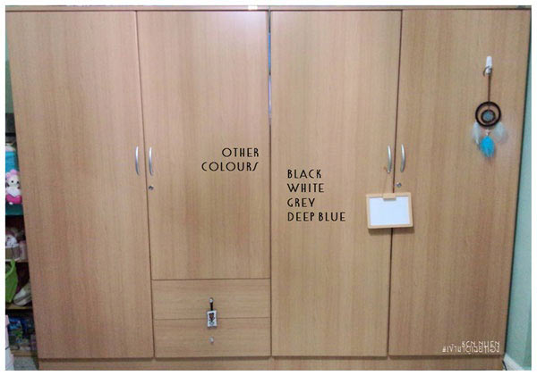 วิธีจัดตู้เสื้อผ้า