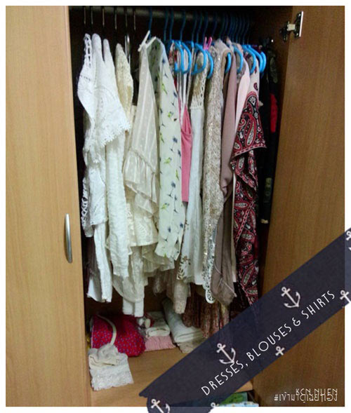 วิธีจัดตู้เสื้อผ้า